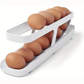 Rolling Automatic Egg Holder Dispenser Rack